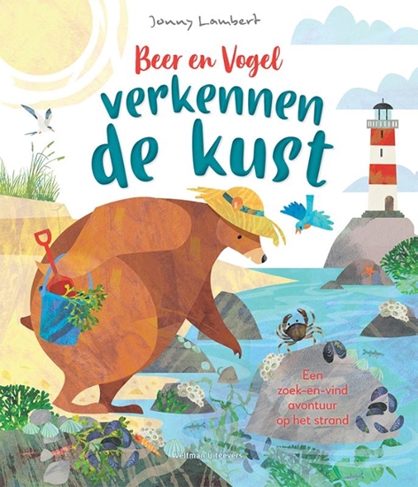 Afbeelding van Beer en Vogel verkennen de kust