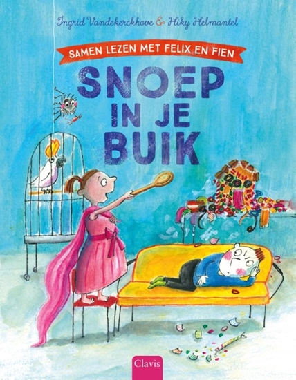 Afbeelding van Samen lezen met Felix en Fien Snoep in je buik