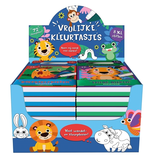 Afbeelding van Display Kleurtasjes XL 2 x 6 ex.