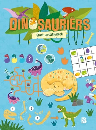 Afbeeldingen van Dinosauriërs: Groot spelletjesboek