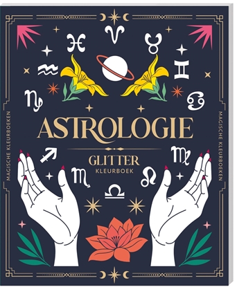 Afbeeldingen van Magisch glitterkleurboek - Astrologie