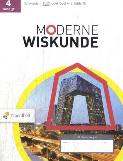 Afbeelding van Moderne Wiskunde 4 vmbo-gt Flex boek A