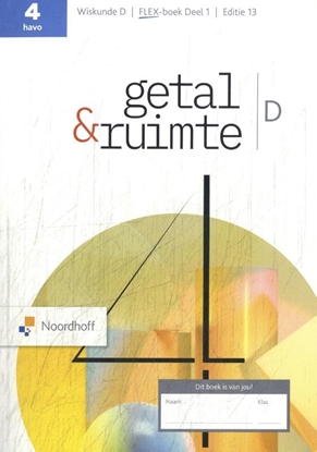 Afbeeldingen van Getal & Ruimte havo D deel 1 Leerboek