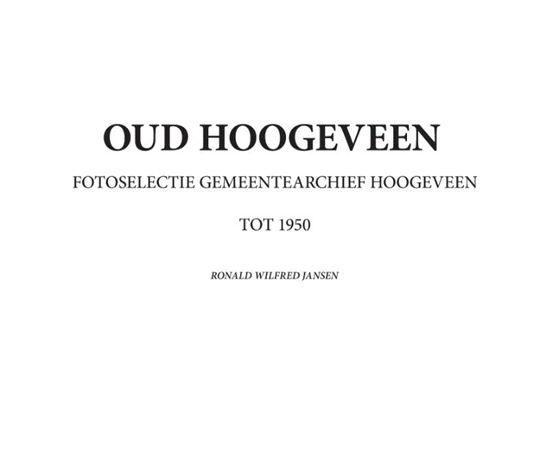 Afbeelding van OUD HOOGEVEEN