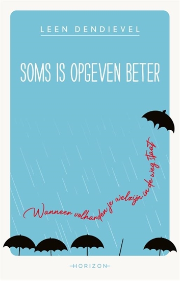 Afbeelding van Soms is opgeven beter