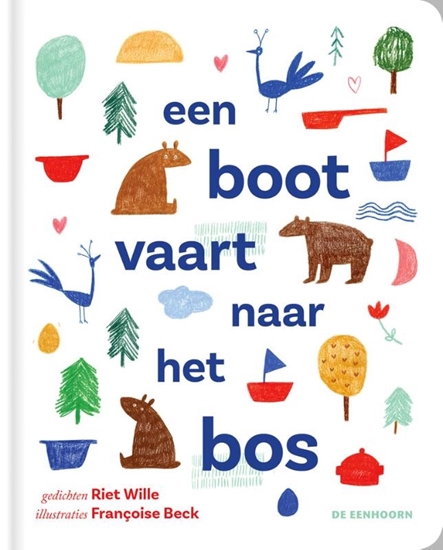 Afbeelding van Een boot vaart naar het bos