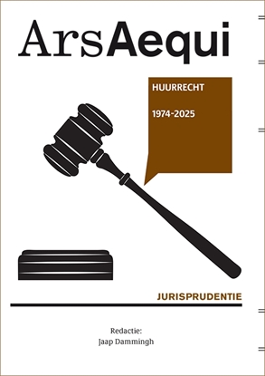 Afbeeldingen van Ars Aequi Jurisprudentie Jurisprudentie Huurrecht 1974-2025