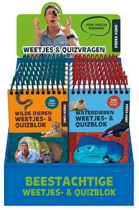 Afbeeldingen van Display Freek Vonk Weetjes- & quizblok 2 x 6 ex.