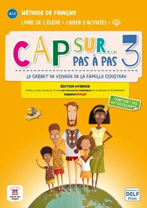 Afbeeldingen van Cap sur Cap sur... pas à pas 3 Éd. hybride Livre + Cahier