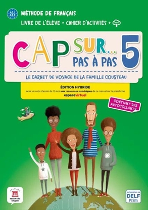 Afbeeldingen van Cap sur Cap sur... pas à pas 5 Éd. hybride Livre + Cahier