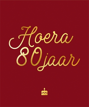 Afbeeldingen van Hoera, 80 jaar