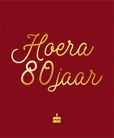 Afbeelding van Hoera, 80 jaar