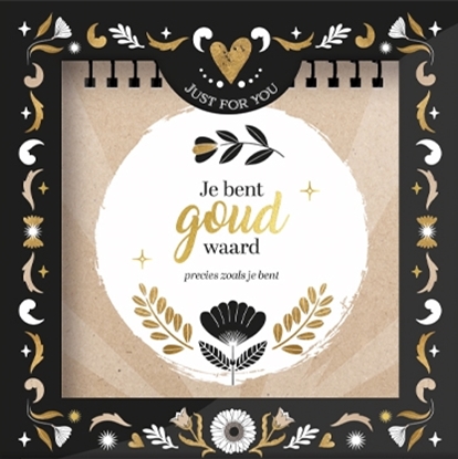 Afbeeldingen van Just for you - Je bent goud waard