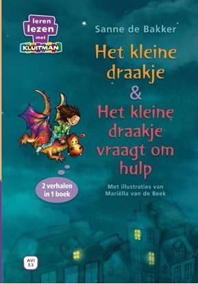 Afbeeldingen van Leren lezen met Kluitman Het kleine draakje & Het kleine draakje vraagt om hulp