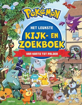 Afbeeldingen van Pokémon het leukste kijk- en zoekboek van Kanto tot Paldea