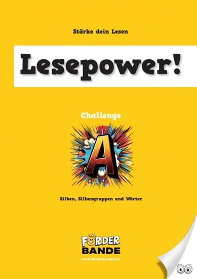 Afbeelding van Lesepower! Challenge A - Silben, Silbengruppen und Wörter