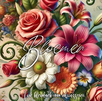 Afbeeldingen van Luxe Bloemen Kleurboek voor Volwassenen (Hardcover)
