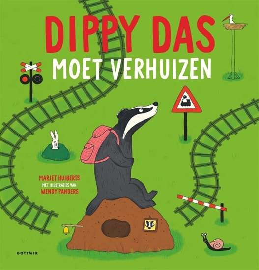Afbeelding van Dippy Das moet verhuizen