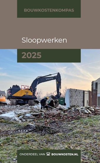 Afbeelding van Bouwkostenkompas Sloopwerken 2025