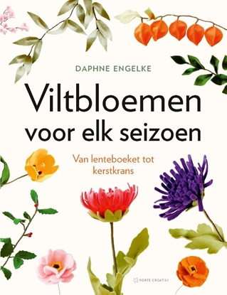 Afbeeldingen van Viltbloemen voor elk seizoen