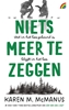 Afbeelding van Niets meer te zeggen