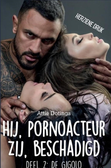 Afbeelding van Hij pornoacteur. Zij beschadigd.