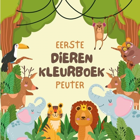 Afbeelding van Eerste Dieren Kleurboek Peuter