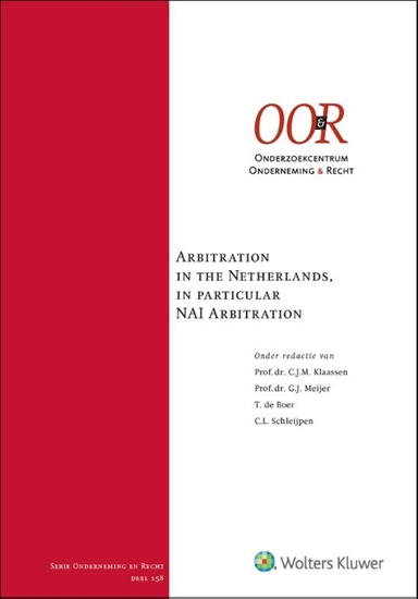 Afbeelding van Arbitration in the Netherlands, in particular NAI Arbitration