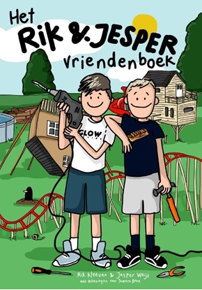 Afbeeldingen van Glowmovies Het Rik en Jesper vriendenboek