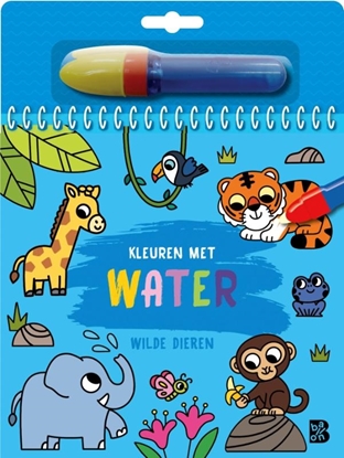 Afbeeldingen van Kleuren met water Wilde dieren