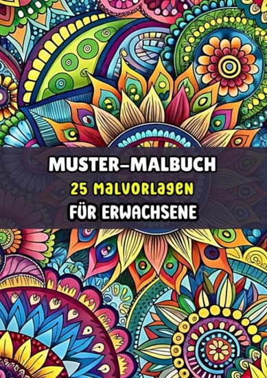 Afbeelding van Muster-Malbuch - 25 Malvorlagen für Erwachsene