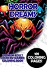 Afbeelding van Horror Dreams - Premium Adult Color By Number Coloring Book
