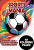 Afbeelding van Sports Mania - Premium Adult Color By Number Coloring Book