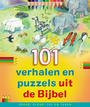 Afbeeldingen van 101 verhalen en puzzels uit de Bijbel