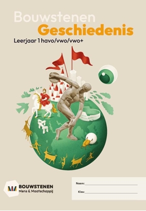 Afbeeldingen van Bouwstenen Geschiedenis leerjaar 1 havo/vwo/vwo+ Leerwerkboek