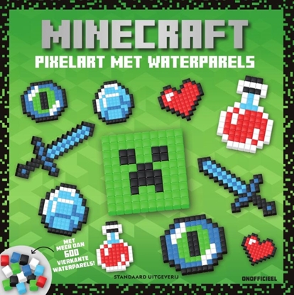 Afbeeldingen van Minecraft Pixelart met waterparels
