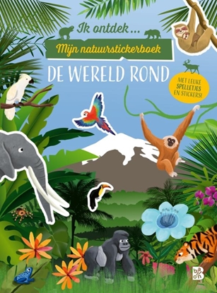 Afbeeldingen van Ik ontdek: Mijn natuurstickerboek: De wereld rond