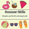 Afbeelding van Summer Girlie coloring book