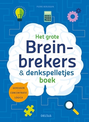 Afbeeldingen van Het grote breinbrekers en denkspelletjes boek