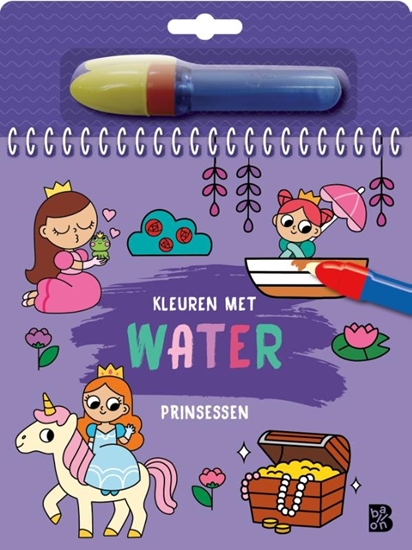 Afbeelding van Kleuren met water Prinsessen