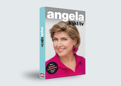 Afbeeldingen van Angela kijkt tv