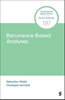 Afbeelding van Quantitative Applications in the Social Sciences Recurrence-Based Analyses