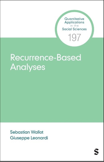 Afbeelding van Quantitative Applications in the Social Sciences Recurrence-Based Analyses