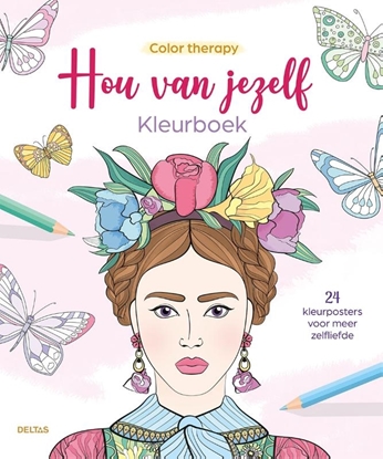 Afbeeldingen van Color therapy Hou van jezelf Kleurboek