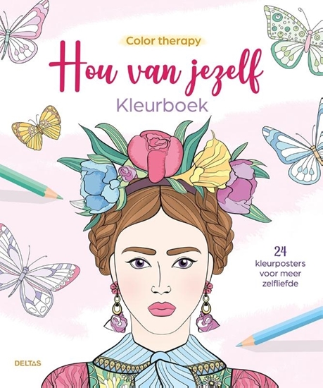 Afbeelding van Color therapy Hou van jezelf Kleurboek