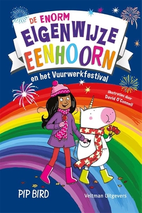 Afbeeldingen van De enorm eigenwijze eenhoorn en het vuurwerkfestival