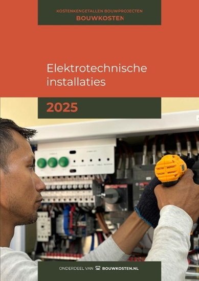 Afbeelding van Kostenkengetallen bouwprojecten Elektrotechnische installaties 2025