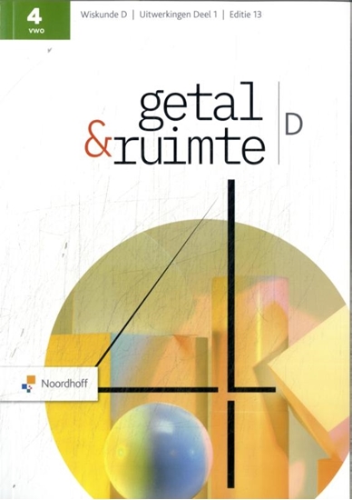 Afbeelding van Getal & Ruimte 4 vwo D Uitwerkingen 1