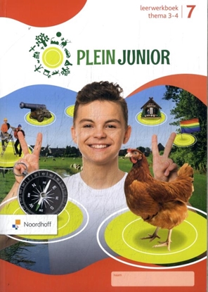 Afbeeldingen van Plein Junior groep 7 thema 3-4 Leerwerkboek