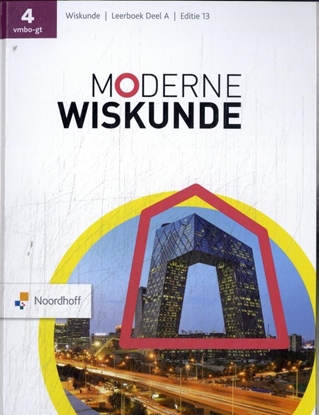 Afbeeldingen van Moderne Wiskunde 4a vmbo-gt Leerboek